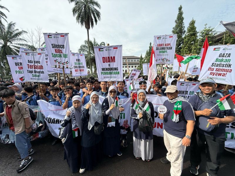 Darul Hikam Stand With Palestine: Your Silent is Violence