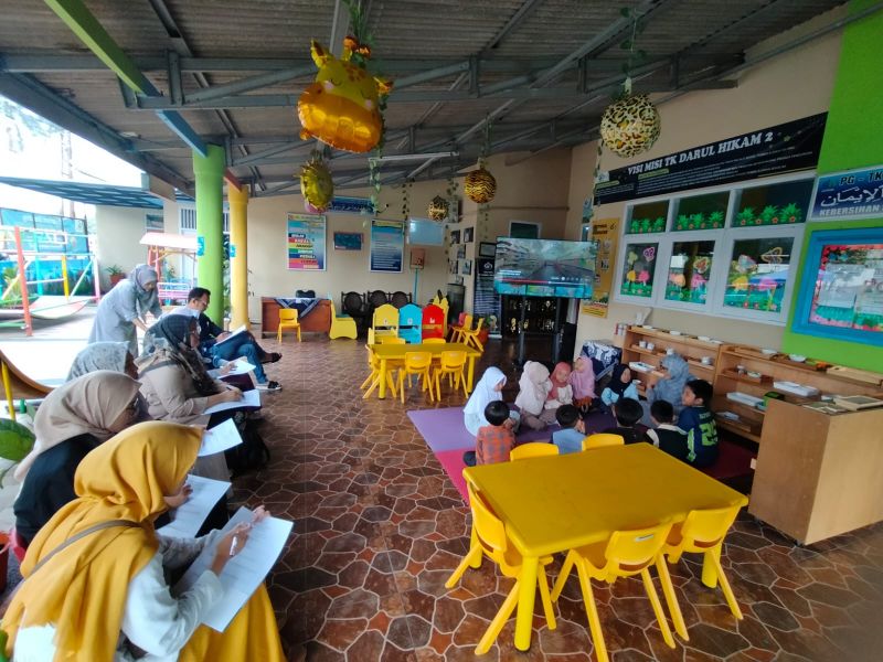 Parent Sit In PG-TK Darul Hikam 2: Meningkatkan Kualitas Pembelajaran melalui Kolaborasi Orang Tua dan Guru