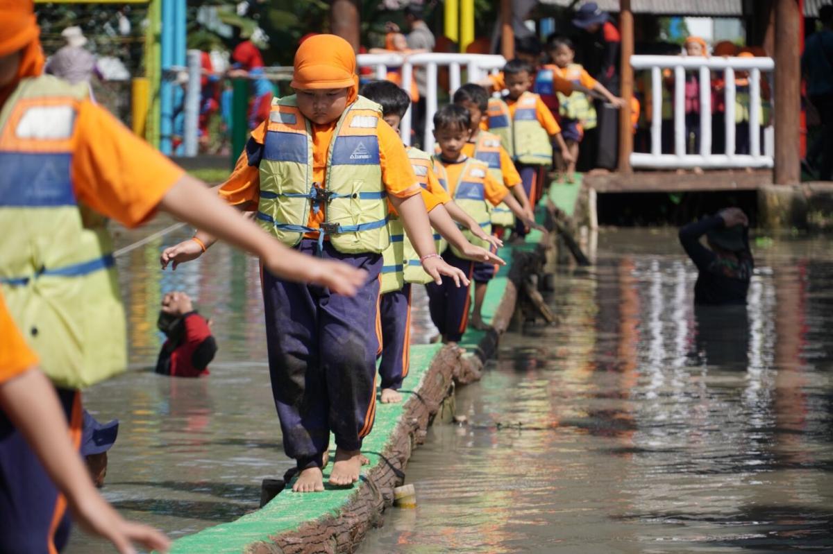 Outbound di Villa Kancil, PG-TK Darul Hikam 2 Tanamkan Karakter dan Rasa Syukur Sejak Dini  